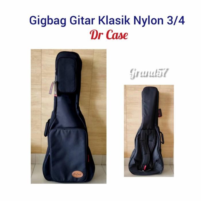 Tas Gigbag Gitar Klasik Nylon Drcase 3/4 Tas Gitar Junior Anak Dr Case