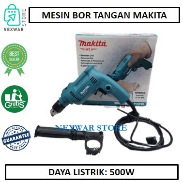 Mesin Bor Maktec Besi Beton Tembok 13Mm 16Mm Mt80B - Mesin Bor Listrik Mesin