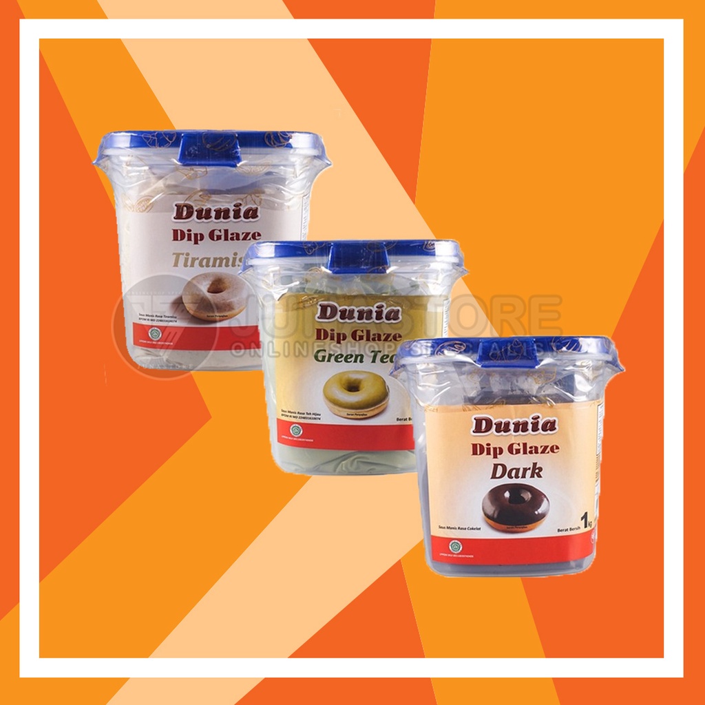 

Dunia Dip Glazed 1Kg / Selai Topping Donat