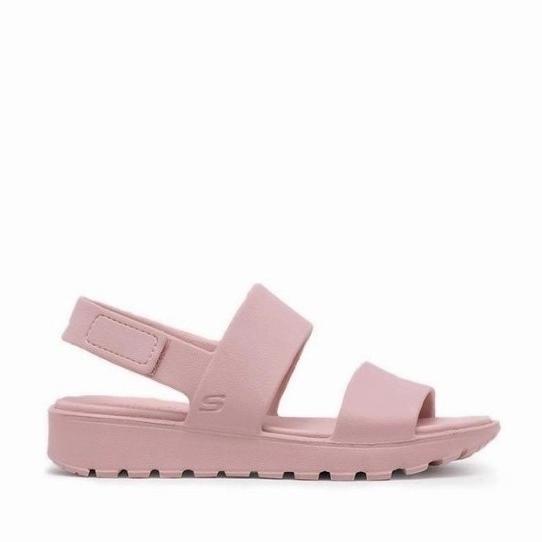 New Skechers Sendal Wanita - Breezy Feels Women'S Sandals - Blush P Limited Edition