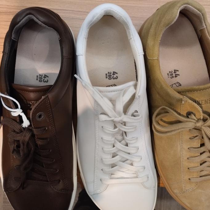 New Sale Sepatu Birkenstock Bend Low Khaki Marron White Black New Original Pengiriman Cepat