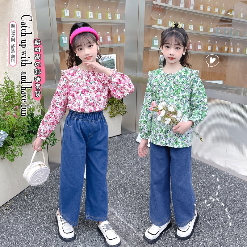 Setelan Anak Perempuan 2023 Laki Laki2 Terbaru 2 3 Tahun 1 12 5 6 Cewek Bju 2In1 Anakcelana Trend Mu