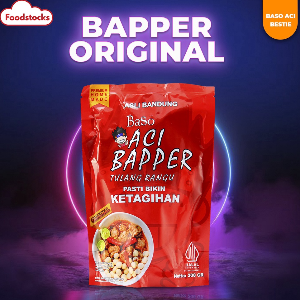 

Seller Baso Aci Bapper Tulang Rangu Original Asli Bandung 220gr Terlaris