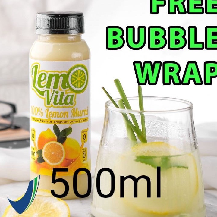

BQTJ9147 Stok terbaru LEMOVITA SARI LEMON JUS MURNI 500ml Jus Diet BPOM