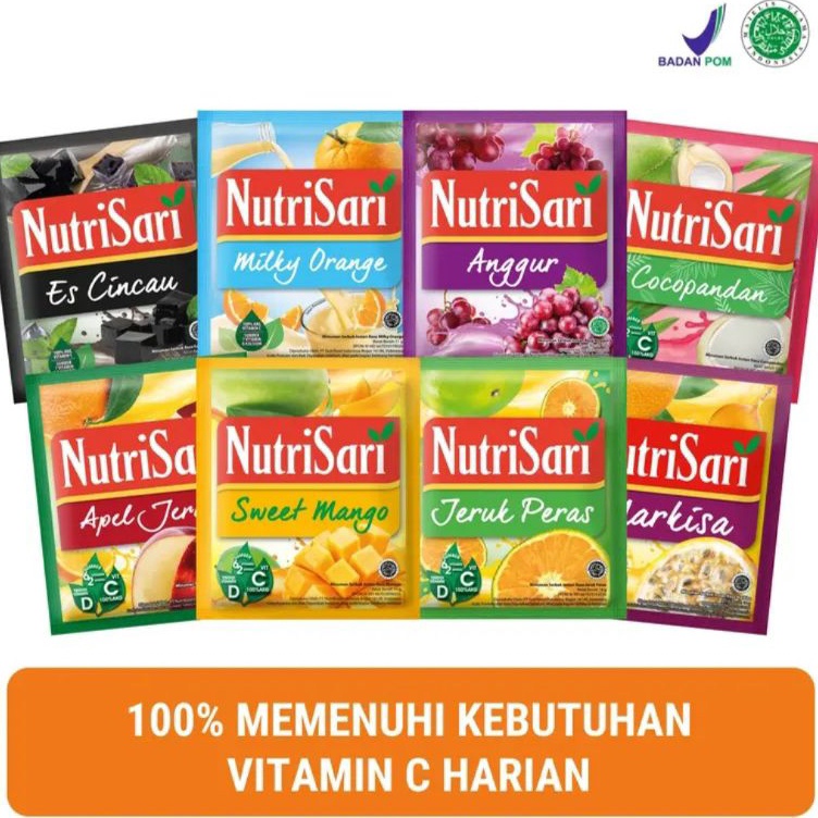 

★★★★ NutriSari -Renceng isi 10 Saset