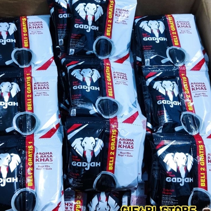 

Terlaris KOPI GAJAH MANIS NEW ISI 15PCS Baru