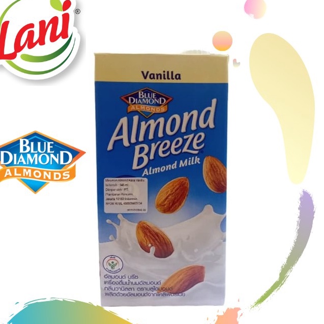 

➞✧✴ Blue Diamond Almond Breeze Almond Milk 946 ml [ All Varian ] Susu Almond Kirim Sekarang