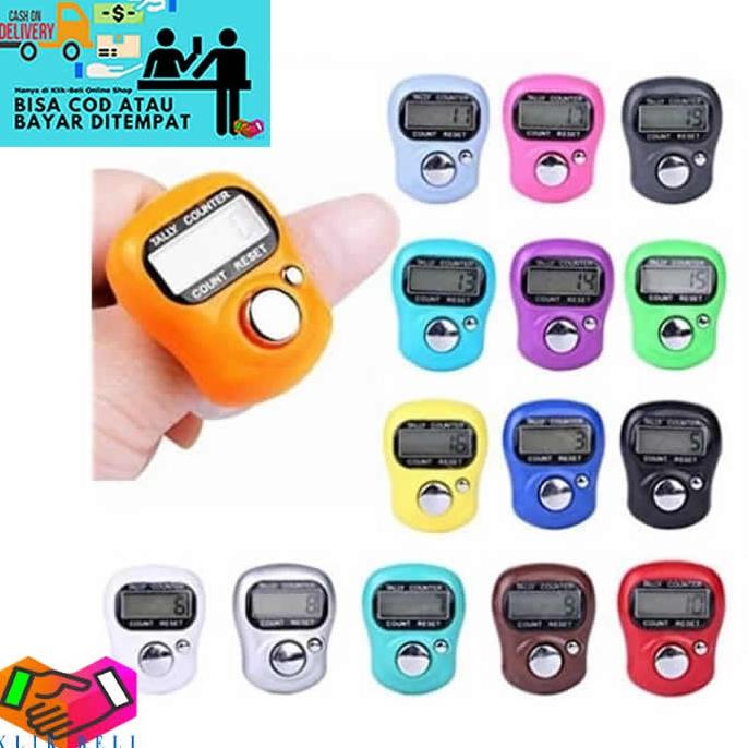 New Tasbih Digital Mini Led Finger Counter Tasbeh Dzikir Praktis - 1 Pcs Terbaik