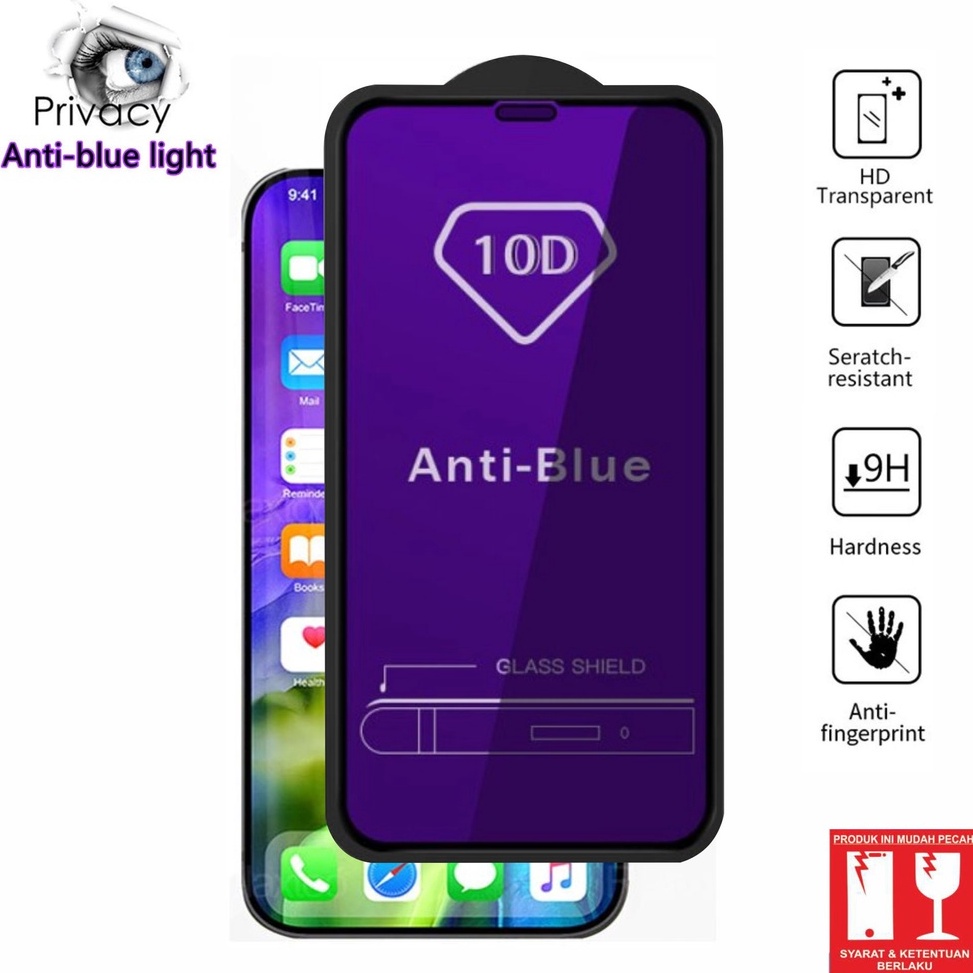 CUCI_GUDANG  Tempered Glass Oppo A3S A5S A12 A7 A11K A1K A12S A31 A15 A15S A55 A16 A5 A9 A52 A92 A73 A93 2020 4G 5G Anti Blue 10D