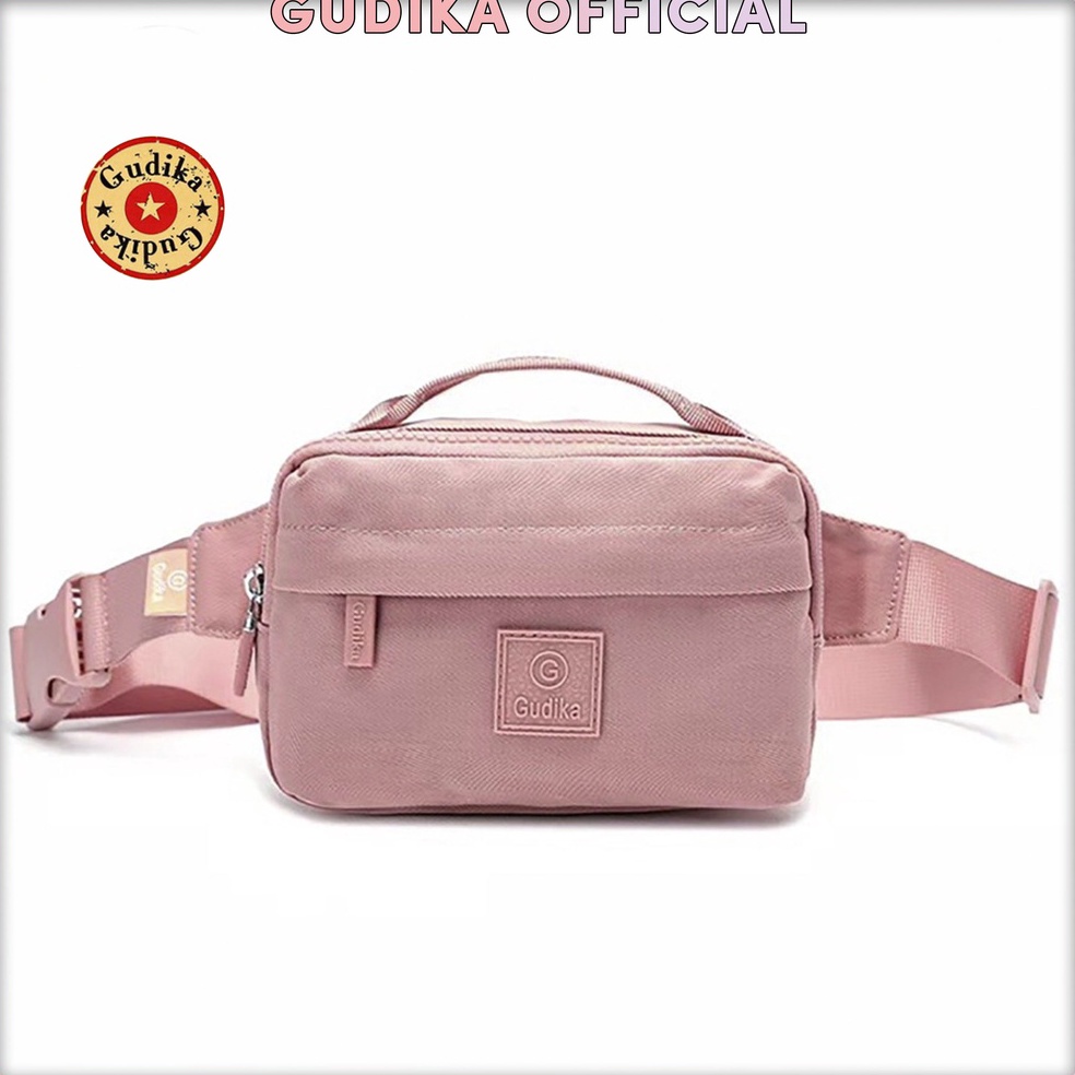 TERLARIS PROMO WaistBag GUDIKA 5161 - Tas Pinggang - Bumbag - Beltbag - Fashion Branded Original