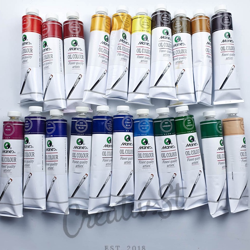 

[ART. Q25C] Maries Cat Minyak Single Color 170 ml Oil Maries Satuan Part 2