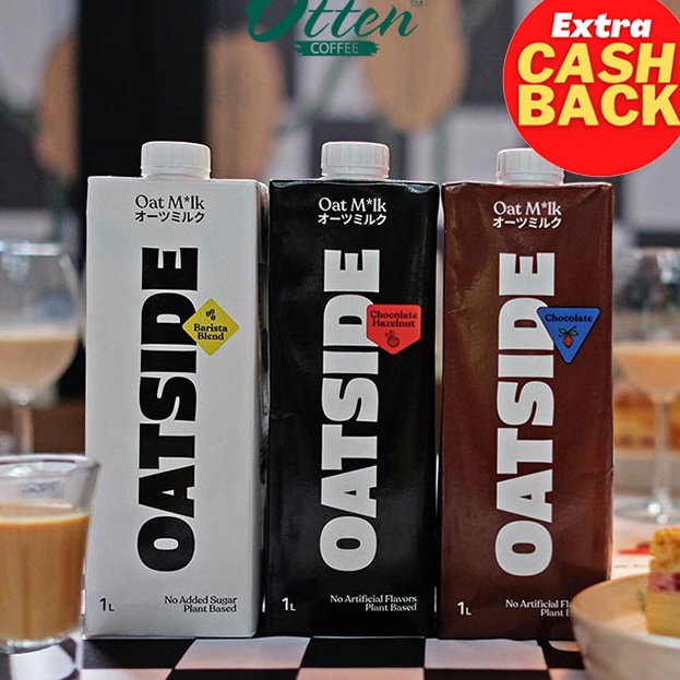 

Super Promo Oatside Oat Milk 1L Chocolate Hazelnut Barista Blend | Susu Oat Gandum