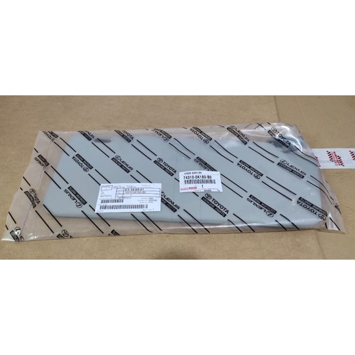 Sun visor kanan innova type-g/e 2004-2008 original