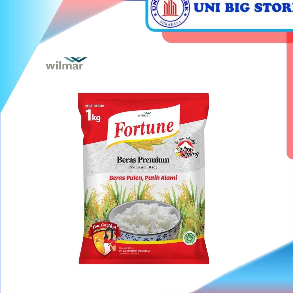 

MLQH2863 [KODE 77] Beras Fortune Premium 1 kg