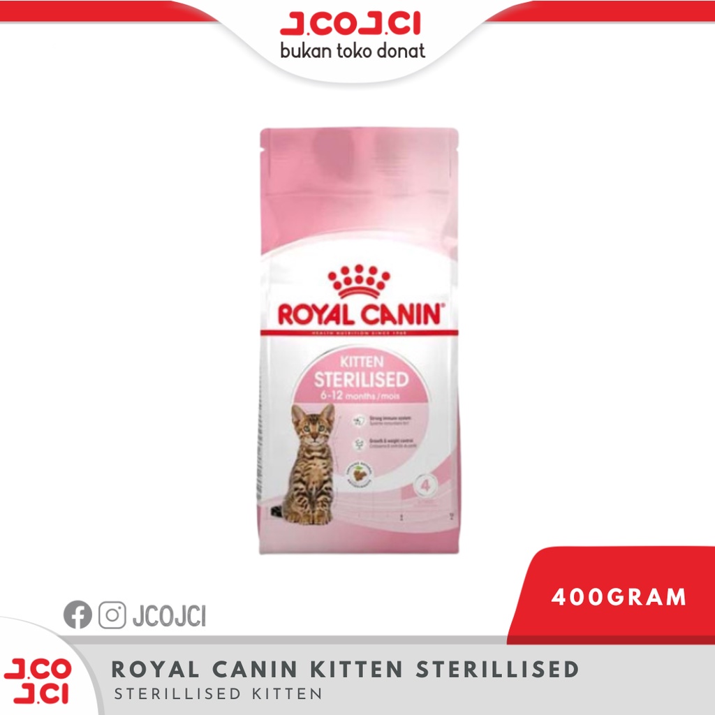 Royal Canin RC Kitten Sterilised 400gram