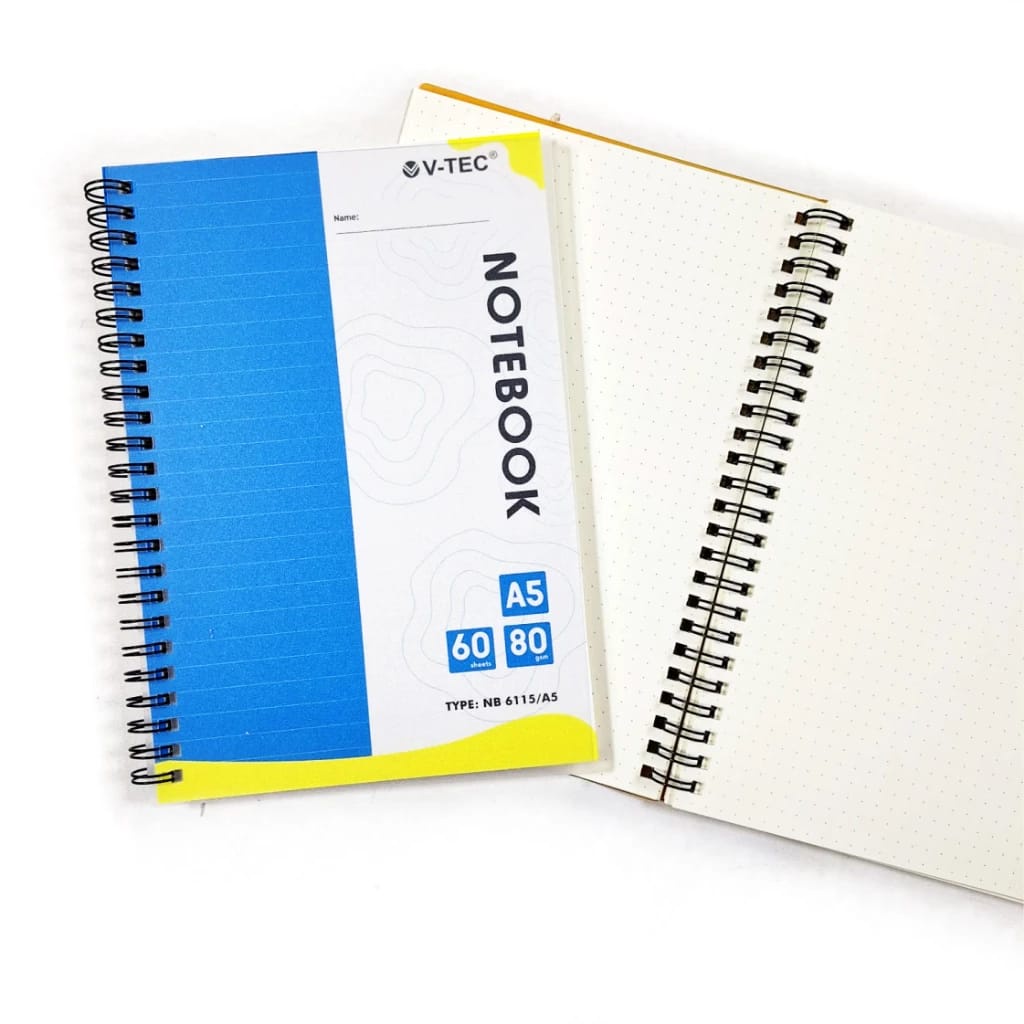 

v-tec notebook memo tulis ukuran a5 / notebook v-tec a5