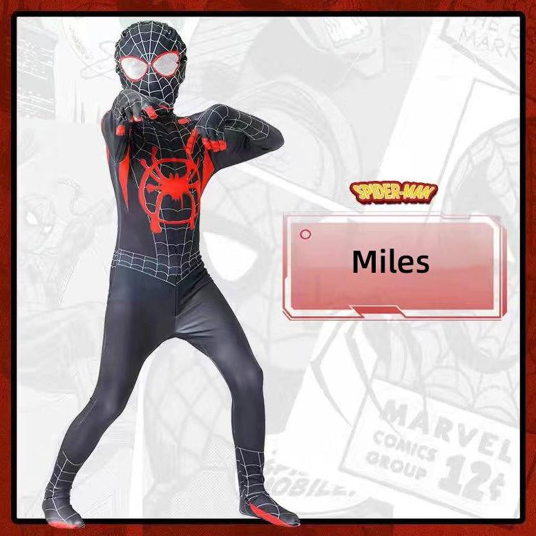 Spider Man Spiderman Spider-Man Miles Gwen Spot Amazing Far From Home Cosplay Anak Anak Kid Dewasa W