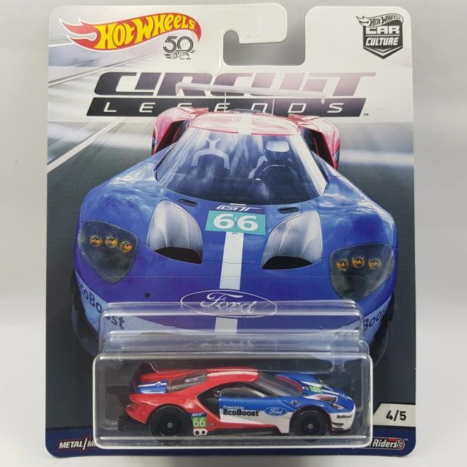 Hot Wheels Circuit Legends - 16 Ford GT Race