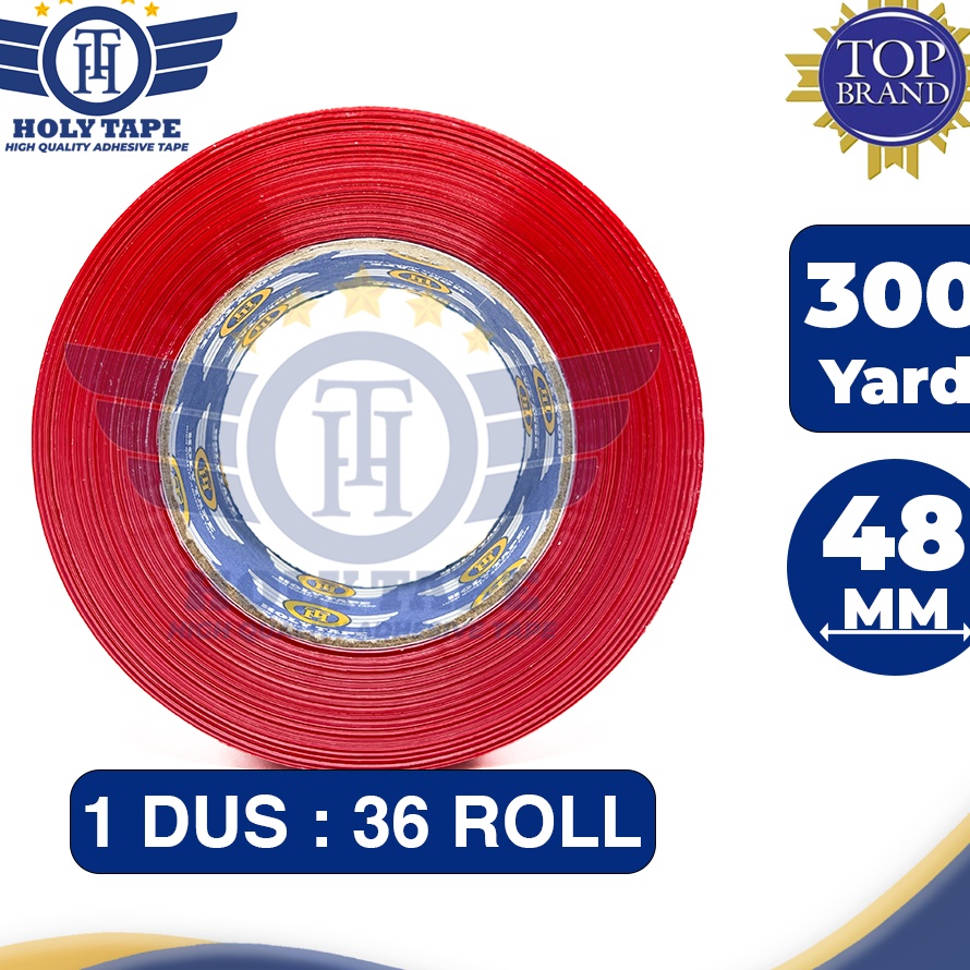 

NGQW5086 Jangan Sampai Kehabisan!!! LAKBAN FRAGILE 300 YARD FULL MERAH HOLYTAPE KUALITAS DAIMARU