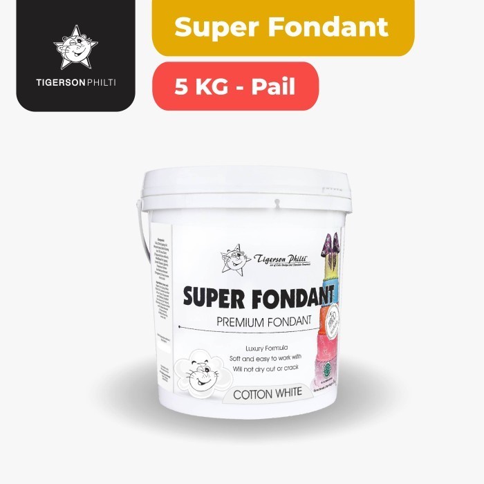 

Hariya Super Fondant/Plastic Icing 5 Kg By Tigerson Philti