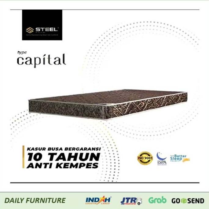 ```````] Kasur Tilam Busa Capital Steel Bergaransi 10Tahun