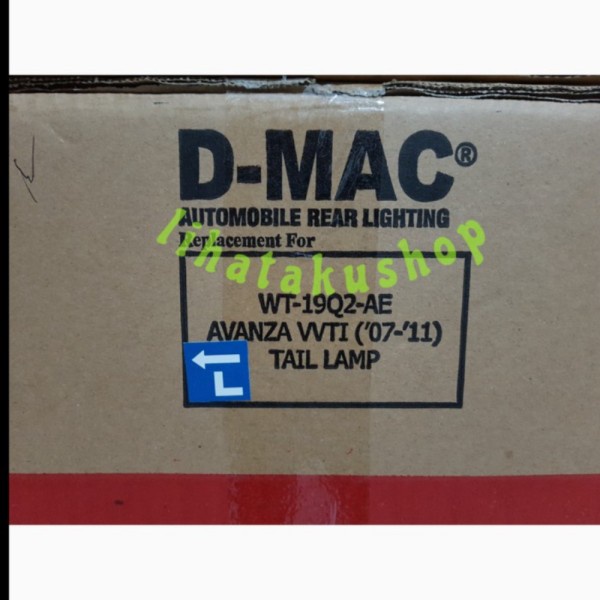 Lampu Stop Belakang Tail Avanza Xenia 2007 2008 2009 2010 2011 - Kanan Kode Ma073