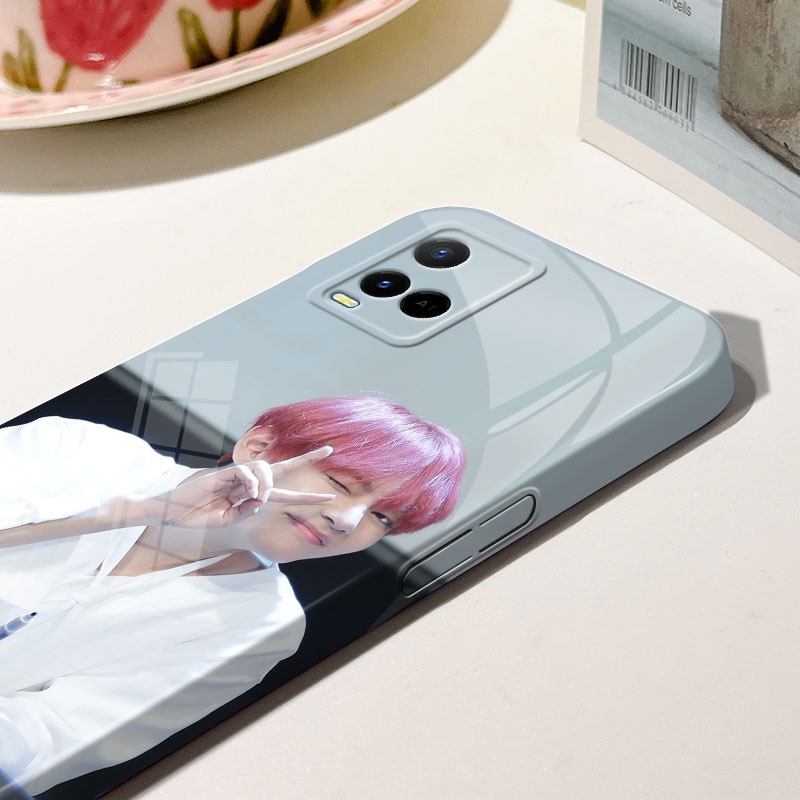 CUSTOM CASE Kim Tae Hyung untuk vivo y21 y20t y20se y20s y20i y20g y20a y20 y19 y17 2021 REQUEST FOT