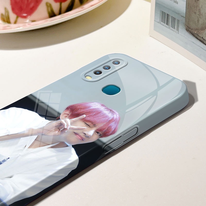 CUSTOM CASE Kim Tae Hyung untuk vivo y12 y15 y15c y15a y12s y12a y11s y33 y31 y30i y30g REQUEST FOTO