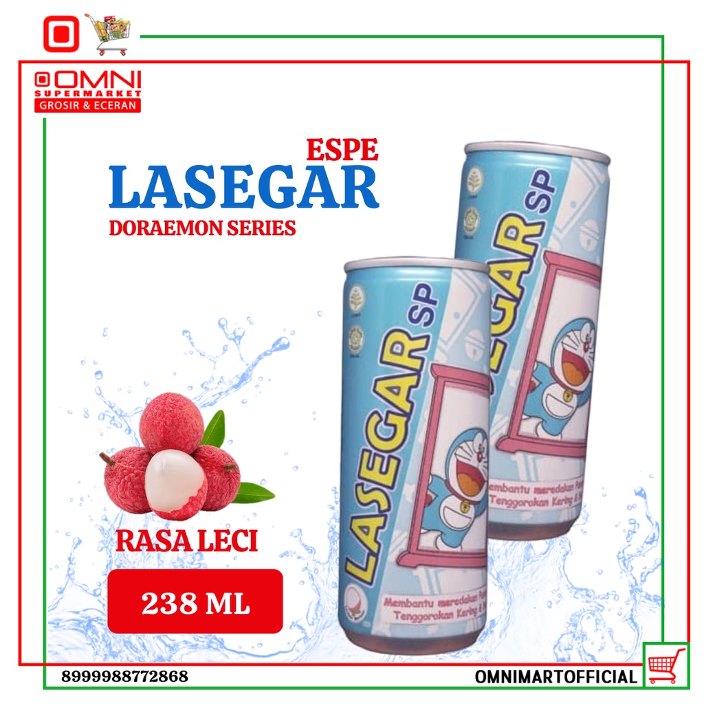 

Lasegar Doraemon Leci 238 Ml Larutan Penyegar