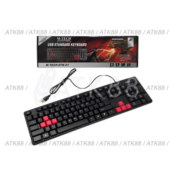 

Keyboard Usb M-Tech Stk-01 Standard