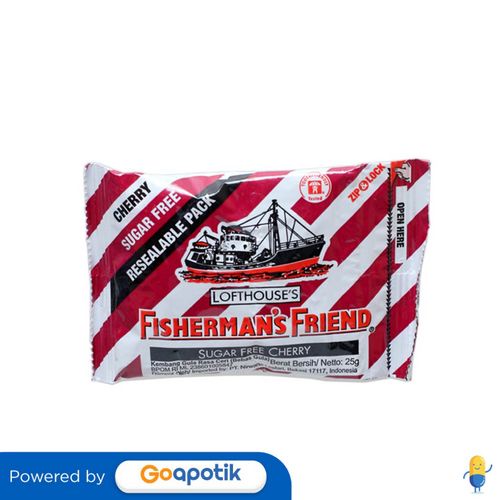 

FISHERMAN'S FRIEND RASA CHERRY SUGAR FREE