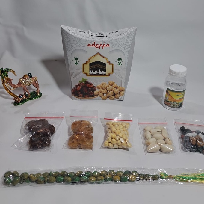 

Rekomendasi PAKET oleholehhaji dan umroh air zamzam ori + kacang pistachio + coklat kerikil + tasbih