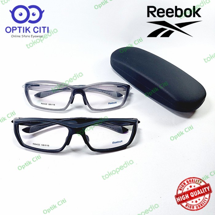 [Baru] Frame Kacamata Pria Sport Reebok 8402 Ringan Grade Original Terbatas