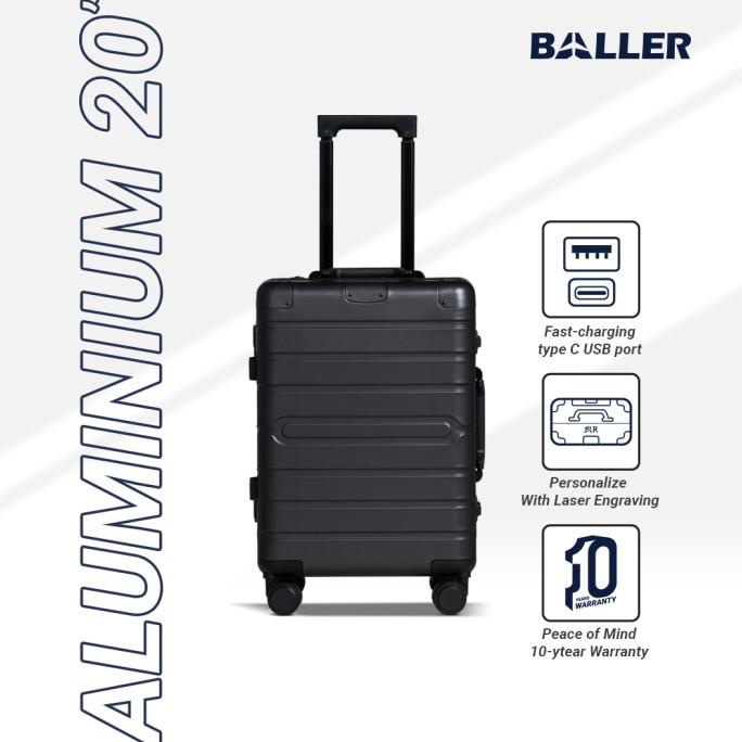 Koper Baller Aluminium 20 inch - Grey