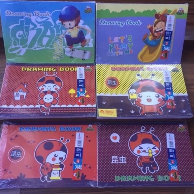 

STAR (PERPAK 10PCS) BUKU GAMBAR DODO BY SIDU DRAWING BOOK A3 A4 B5