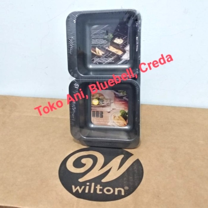 

✅Termurah Wilton Square And Oblong N/S Baking Pan 2 Square Pan 2 Obong Pan . Terbatas