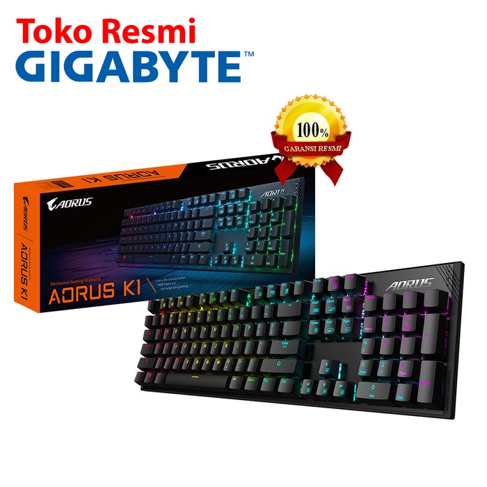 Gigabyte Aorus K1 Cherry MX RED Switch - Gaming Keyboard