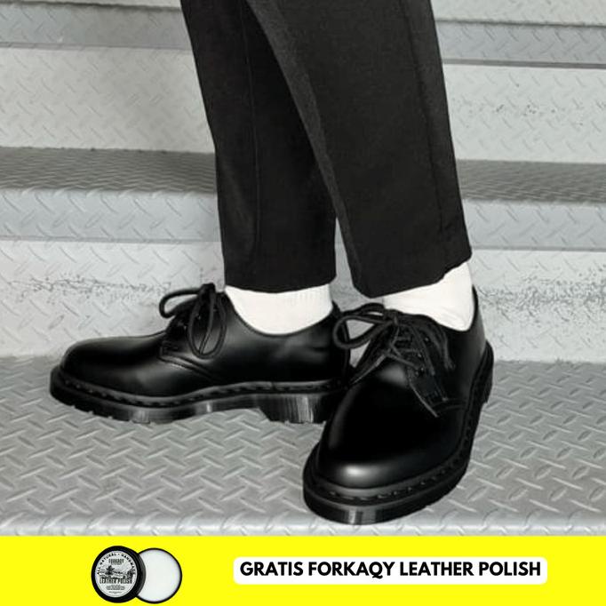 Discount Sepatu Dr. Martens 1461 Mono Black