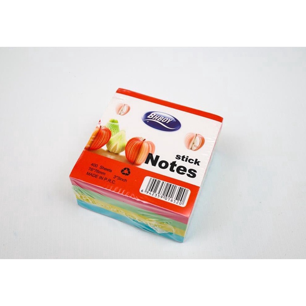 

3.3 STOK READY Sticky Notes 4w Pastel (Persegi)