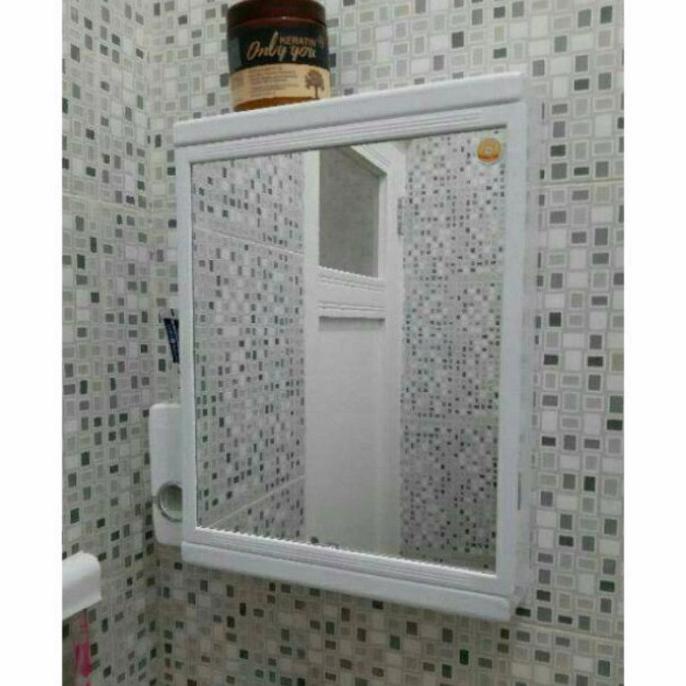 Mirror Box Cabinet Rak Cermin Kamar Mandi Mk-2
