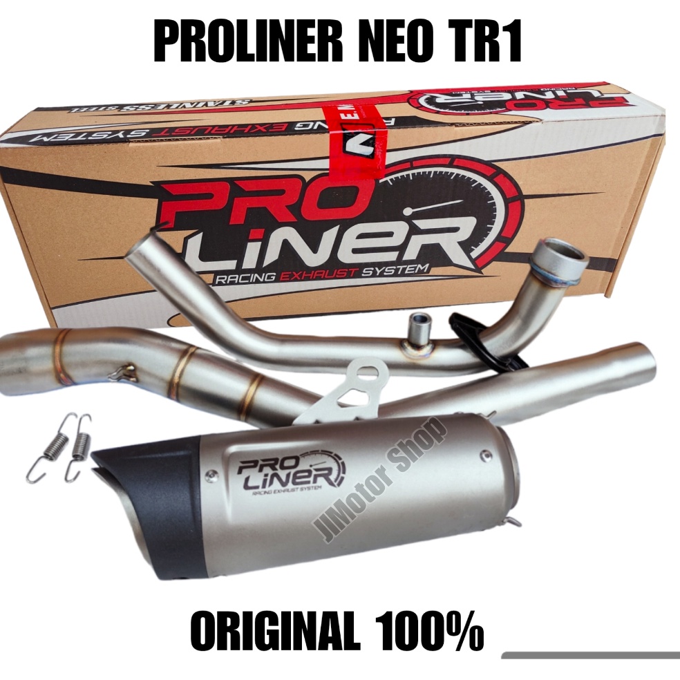 TERMURAH KNALPOT PRO LINER PROLINER NEO TR1 R R15 V3 V4 VVA CBR150 CB150 SONIC VIXION SATRIA FU GSX 