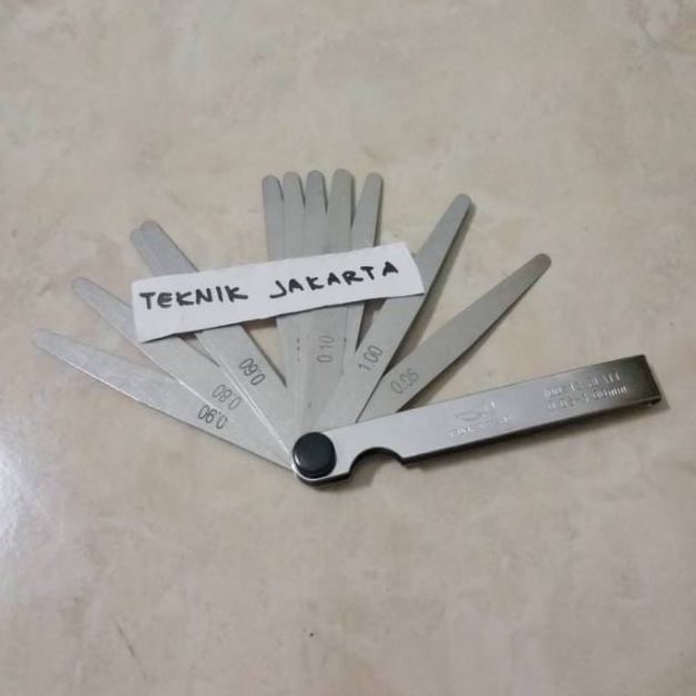 

Restock Feeler Gauge 13 blade 0.05 - 1 mm