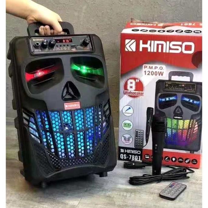 Speaker Bluetooth KIMISO QS-780 FREE MIC Speaker Multimedia