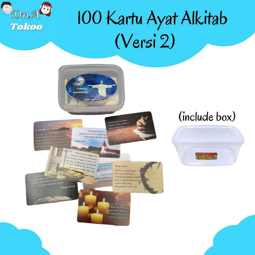 

3.3 FLASH SALE 100 Kartu Ayat Alkitab (Versi Indonesia 2)