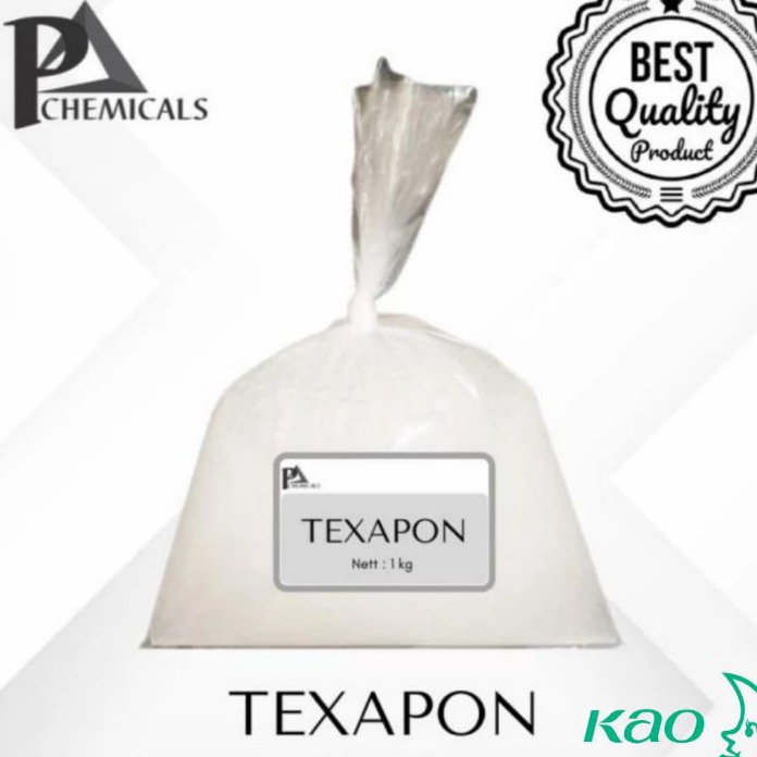 WWQJ0569 TERMURAH TEXAPON / SLES / EMAL 270N / Bahan Sabun 1 KG