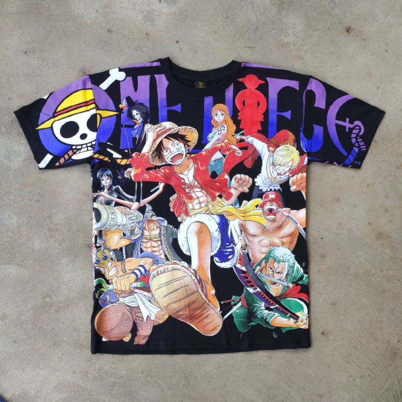 kaos full print bootleg one piece