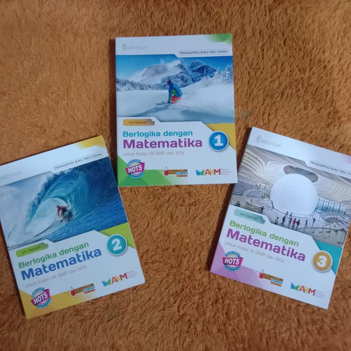 FLASH SALE BUKU MATEMATIKA SMP KELAS 7 8 9 PLATINUM TIGA SERANGKAI K13 EDISI 2022 TERBARU