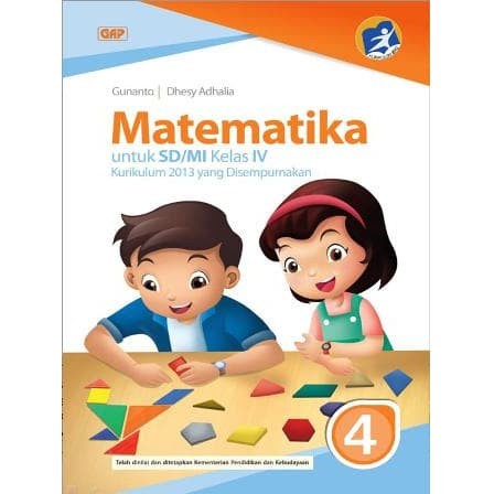 

NEW Buku Matematika Kelas 4 SD Penilaian Gunanto Penerbit GAP Erlangga