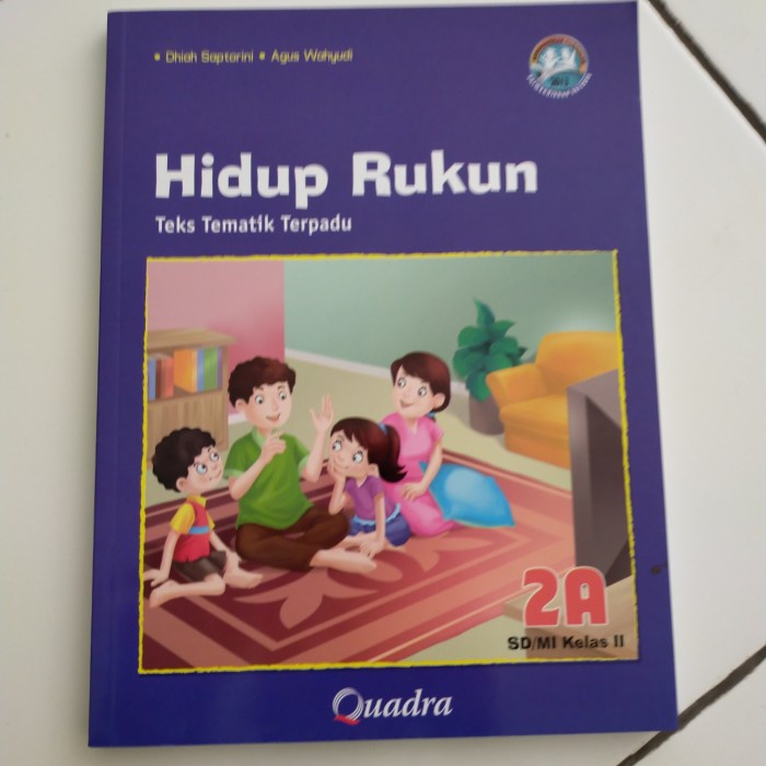 DISKON SPESIAL TEMATIK QUADRA KELAS 2 SEMESTER 1 TEMA A,B,C,D TOTAL 4 BUKU TERMURAH