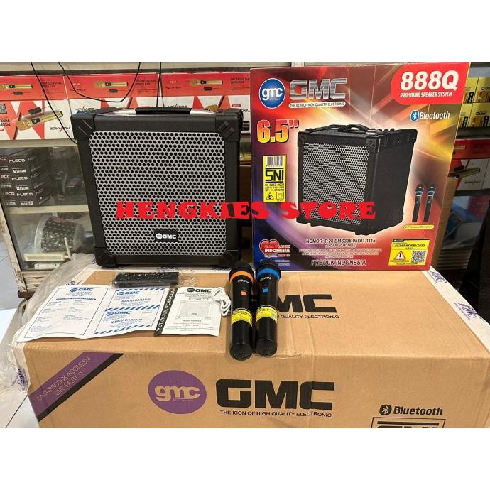 SPEAKER GMC 888Q PORTABLE BLUETOOTH